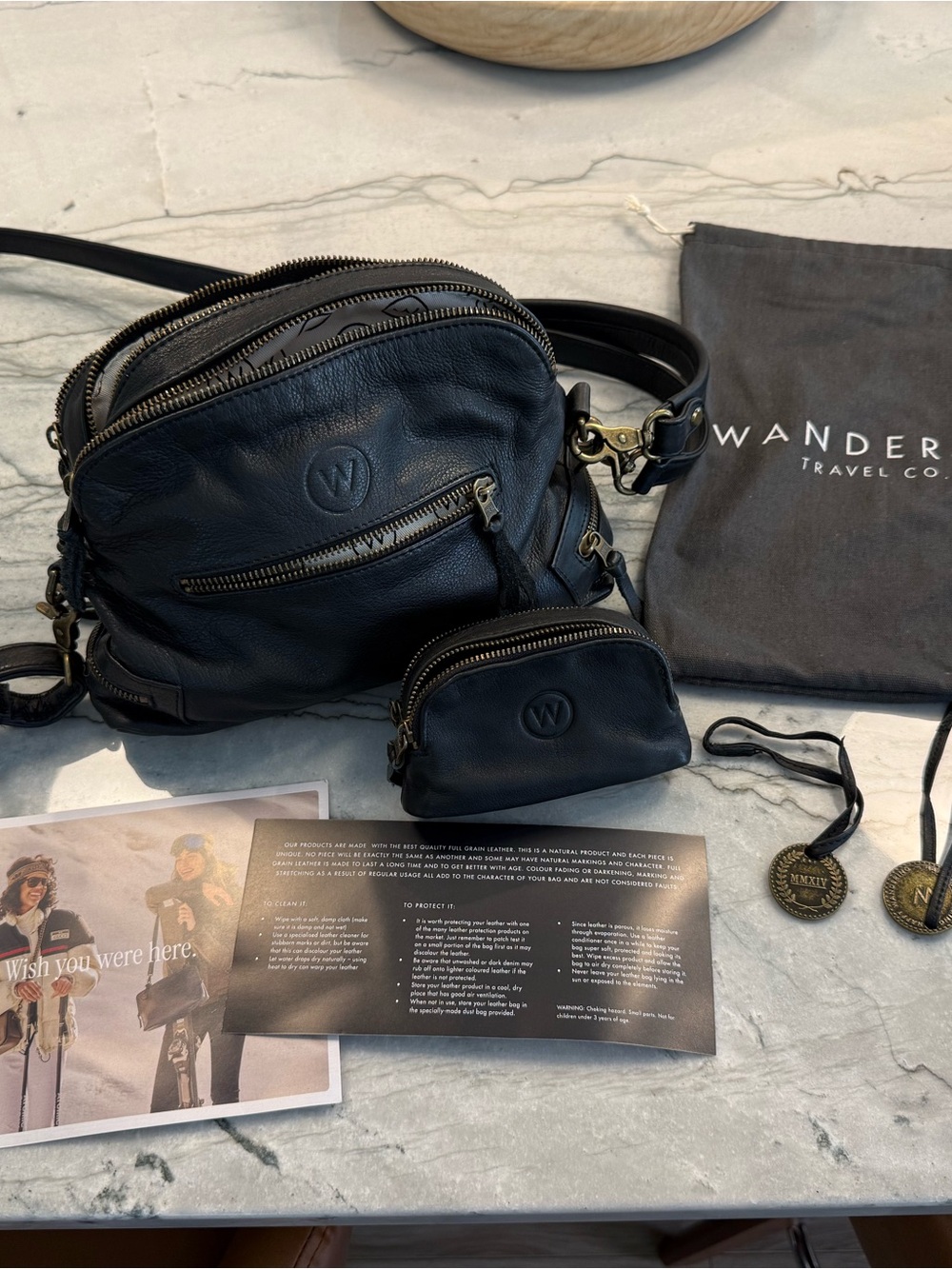 Wanderers Travel Co. Manhattan Crossbody & card wallet
